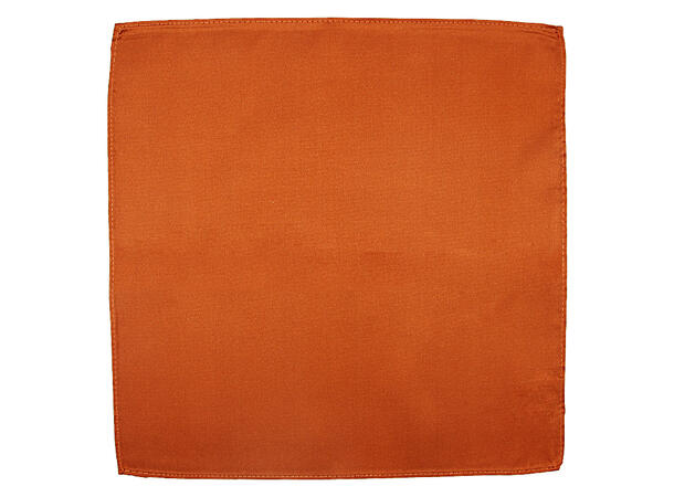 Lommetørklær 30x30 ensf. rust 